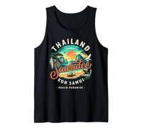 KOH Samui Thailand Sawadee Beach Paradise T-Shirt im tropischen Stil Tank Top