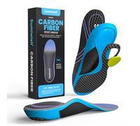 Kohlefaser-Einlegesohle für Männer & Frauen - Sumiwish (1 Paar) Hohe Gewölbe- und starre Stützeinlagen - Turf Toe, Hallux Rigidus, Mortons Toe - Damen 38-39，Herren 39.5-40.5