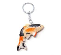 Koi Fisch Nishikigoi Karpfen * Schlüsselanhänger aus Holz
