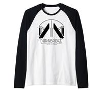 Kojima Productions Drawbridge Logo Death Stranding Video Gaming Merch Raglan - Unisex - Schwarz - S - Raglanärmel - T-Shirt - Gaming Merchandise Shirt - Hemd