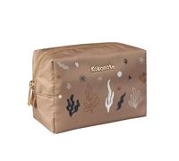 Kokonote: Beauty Case Kalima | Kosmetiktasche für Reisen, 2 l, wasserdicht und mit Innentasche, 17,5 x 11 x 9,5 cm, multifunktionales Damenetui | Kalima Collection, Beige