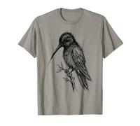 Kolibri Kritzelkunst Tier T-Shirt