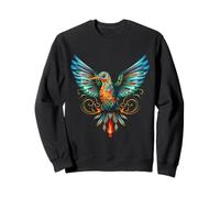 Kolibri Kunst Fantasy Tier Bunt Vogel Kolibri Sweatshirt