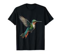Kolibri Tier Portrait Grafik Vogel Kolibri T-Shirt
