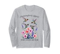 Kolibris Frauen Spirituelle Engel Trauer Verlust Trauer Langarmshirt