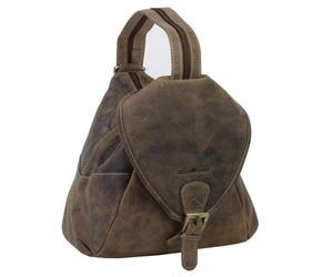 Kombirucksack/Tasche 1716-braun