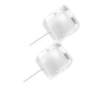 KOMBIUDA 1 Stück Transparenter Eiswürfel Ohrstecker Quadratischer 15cm Ohrring aus Natürlichen Materialien Farbbeständig und Leicht Anzulegen