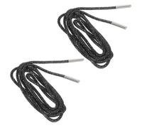 KOMBIUDA Glitzernde Strass Schnürsenkel 120cm aus Baumwolle Runde Kristall Schnürsenkel für Sneaker Stiefel und Kordelzug an Kapuzenpullovern