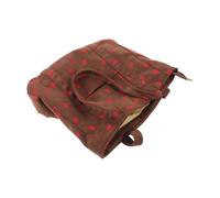 KOMBIUDA Große Kapazität Damen Schultertasche aus Erdbeer-motiv Tote Bag mit Reißverschluss und Tasche Leichter Casual Commuter Shopper für Arbeit Büro und Alltag