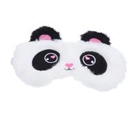 KOMBIUDA Schlafmaske Für Junge Mädchen Aus Plüsch Cartoon Panda Auge Maske Weiche Augenbinde Zum Schlafen Geeignet Für Reisen Und Zuhause