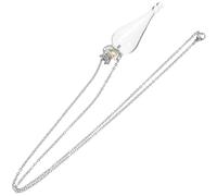 KOMBIUDA Winzige Glasflaschenanhänger Halskette Kleiner Fläschchen mit Kork Geeignet zur Organisation Kleiner Gegenstände und Dekoratives Accessoire Langlebiges Material