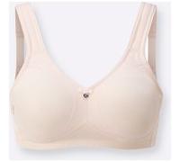 SUSA BH Damen ohne Bügel mit Soft-Touch-Unterbrustband - Capri 8107 - Gemoldete Cups mit Stützblenden & verstellbaren Träger - Glattes, leichtes Material - Bequemer T Shirt BH,