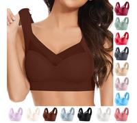 Komfort Bh Wohlivia Haltungskorrektur, Push Up Bh Damen, Ohne BüGel GroßE GrößEn Bustier Damen, Bralette Komfort Weicher Seamless, Ergonomisches Design, Atmungsaktiv Mit Starker StüTzkraft, L-8xl