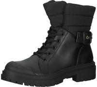 la strada Lederimitat Stiefelette, schwarz, 39 Schwarz