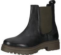 Komfortable LAZAMANI Stiefelette Schlupfschuhe für Damen 85.417 khaki-black Grün 36