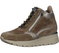 Waldläufer Sneaker Leder Taupe Warmfutter