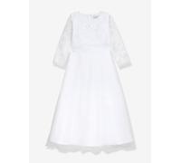 Kommunionkleid DELOISE 7/8-Länge Mädchen DANAMADE weiß Gr. 128