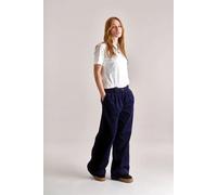 Komodo Cord-Hose Wide Leg Modell: Lola Navy (Blau) L