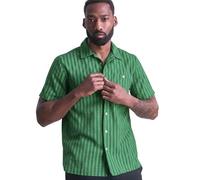 Komodo Kurzarmhemd Spindrift Print Stripe Green Stripe (Grün) L