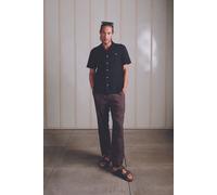 Komodo Leinen Kurzarmhemd Modell: Spindrift Black XL