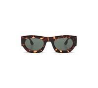 KOMONO Alpha Havana Unisex Oval Bio-Nylon-Sonnenbrille für Damen und Herren mit UV-Schutz und kratzfesten Gläsern