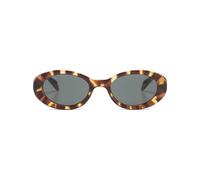 KOMONO Ana Tortoise Unisex Oval Cellulosepropionat-Sonnenbrille für Damen und Herren mit UV-Schutz und kratzfesten Gläsern
