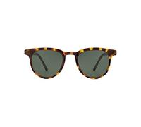 KOMONO Francis Tortoise Unisex Rechteckige Cellulosepropionat-Sonnenbrille für Damen und Herren mit UV-Schutz und kratzfesten Gläsern