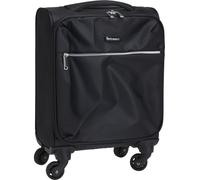 Kompakter Handgepäck-Trolley Koffer (20L, 32x45x18 cm): Leichter, schwarzer Kabinenkoffer. Praktischer & robuster Reisebegleiter