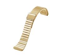Kompatibel mit Casio F91W Uhr Stahl for F84 F105 F108 A158 A-168 AE-1300 AE-1200. Casio-Armbändern, ultradünnes Metallarmband, 18 mm, 20(Gold,18mm)