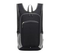 Kompatibler Rucksack für Reisen | faltbarer Trekking-Rucksack - großes Fassungsvermögen - Organizer mit Taschen für Regenschirm, Trinkflasche und Schlüssel, ergonomische Tasche für Herren und