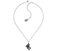 KompKonplott - Petit Fleur de Bloom Halskette mit Anhänger in dragonfly grau