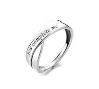 KONFEN Herren Ring, Öffnung Verstellbarer Ring Cross Wikinger Textgravur Offene Retro Punk Hip Hop Gothic Schmuck Unisex Vintage, Party Geburtstag/Weihnachten Geschenk für Männer Jungen Damen