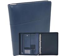 Konferenzmappe A4 Leder,Schreibmappe a4 reißverschluss,dokumentenmappe a4 leder ringbuch, Arbeitsmappe aus Leder, Geschenk für ihn