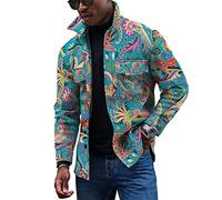 KONG JIMFAN Herren Dünne Jacke Herren Sweatjacke Oversize Hemd Herren Jacken Winter Jacke Herrn Strickjacke Ünne Jacke Herren Warme Winterjacken Stehkragenhemd Jacke Imprägnieren(Dark Gray,L)