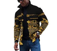 KONG JIMFAN Herren Jacken Winterjacken Herren Schwarz Weißes Hemd Jacke Herren Jacken Zipper Hoodie Übergangsjacke Herren Herren Steppjacke Oversize Hemd Herren Leichte Jacke Herren(Hot Pink,M)