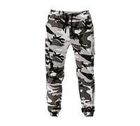 KONG JIMFAN Herren Jogginghose Mit Taschen Jogginhosen Running Herren Sweathose Leisure Trousers Color Jogginghose Herren Grau Herren Hose MTB Hose Herren Streetwear Pants(Grau,XXL)