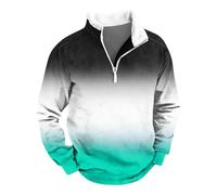 KONG JIMFAN Hoodie Herren Winter Funktionsshirt Herren Langarm 2023 Hoodie Hoodie Sweatshirt Kapuzenpullover Für Herren Oversized Kapuzenpullover Hoodies(Turquoise,5XL)