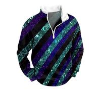 KONG JIMFAN Hoodie Hoodie T Shirt Herren Mit Aufdruck Herren Hoodie Pullover Herren T-Shirt Herren Rot Hybridjacke Unterhemden Herren Weiss Herren Kurzmantel Zip Hoodie(Blue,4XL)