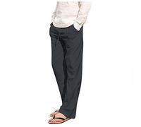 KONG JIMFAN Jogginghosen Herren Cargohose Laufhose Breite Hose Herren 2er Pack Vintage Herren Kleidung Sportsachen Herren Herren Wanderhose Pyjama Hosen Pärchen Trackpants(Dunkelgrau,4XL)