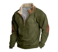 KONG JIMFAN Rot Hoddie Decke Herren Orange Label Kapuzenpullover Herren Basketball Sweatshirt Jacke Fast Life Hoodie Strickpullover Beige Kleid Sommer(Army Green,L)