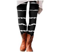 KONG JIMFAN Thermo Legging Damen Thermo Fleece Strumpfhose Damen Nahtlose Leggings Unterhosen Wanderhose Leggings Gerippt Damen Leggings 80er Jahre Netz Relaxhose Damen(#4 Brown,XL)