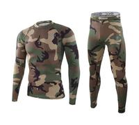 KONG JIMFAN Thermounterwäsche Herren Hosenträger Herren Breit Herrenhosen Matschhose Gefüttert 128 Herren-Unterwäsche Thermo Pullover Herren Winter Thermounterwäsche Herren Baumwolle(Grün,L)