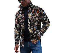 KONG JIMFAN Winter Jacket Men Fleecejacket Flanellhemd Herren Herren Übergangsjacke Herren Winterjacke Achselshirts Herren Herren Dünne Jacke Jeansjacke Herren Hemd Mann Winterjacke Grün(Navy,M)