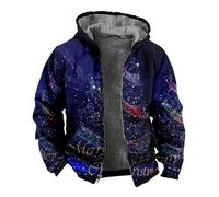 KONG JIMFAN Winter Jacket Men Jeansjacken Herren Hemden De Jacken Herren Herren Winter Jacken Regenjacke Herren Leicht Übergangsjacke Herren Braune Lederjacke Hemden Herren Jacke Mann(Royal Blue,5XL)