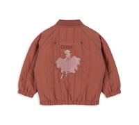 Konges Sløjd Bomberjacke Juno „Cameo Rose“ mit Pailletten, Gr. 80-140 - 80
