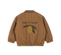 Konges Sløjd Bomberjacke Juno „Tobbaco Brown / Lemon“ Gr. 80-128 - 104