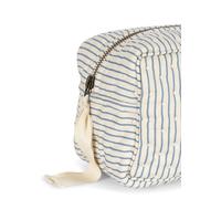 Konges Sløjd Kosmetiktasche „Stripe Blue“, 25x12x13cm