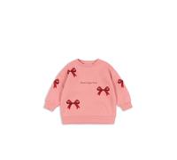 Konges Sløjd Lou Schleifen Sweatshirt - 98 / 3Y / strawberry ice / 90% Bio-Baumwolle 10% Polyester