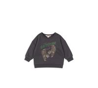 Konges Sløjd Lou Sweatshirt - 110-116 / 5-6Y / magnet / 90% Bio-Baumwolle 10% Polyester