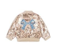 Konges Sløjd Pailletten-Jacke Starla „Brazilian Sand“ Gr. 86-104, 122/128 - 104